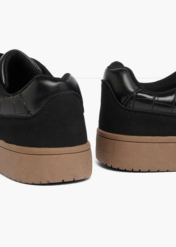 Sneaker con dettagli animalier, bonprix