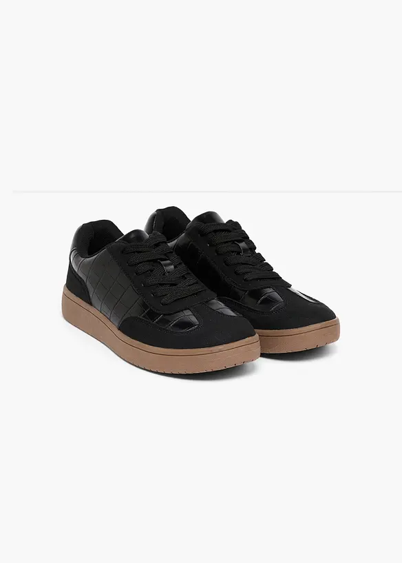Sneaker con dettagli animalier, bonprix