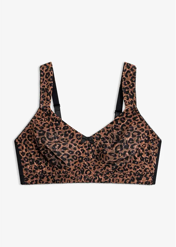 Reggiseno contenitivo senza ferretto con spalline imbottite, bonprix