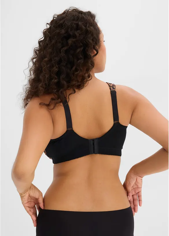 Reggiseno contenitivo senza ferretto con spalline imbottite, bonprix