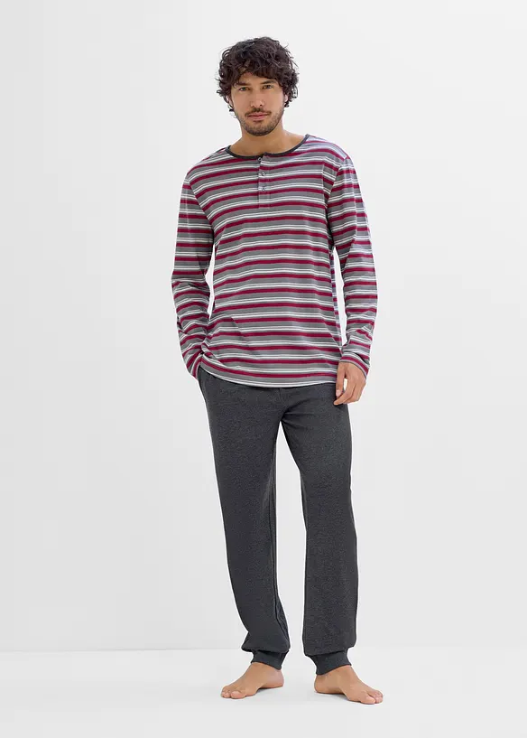 Pigiama in puro cotone, bonprix