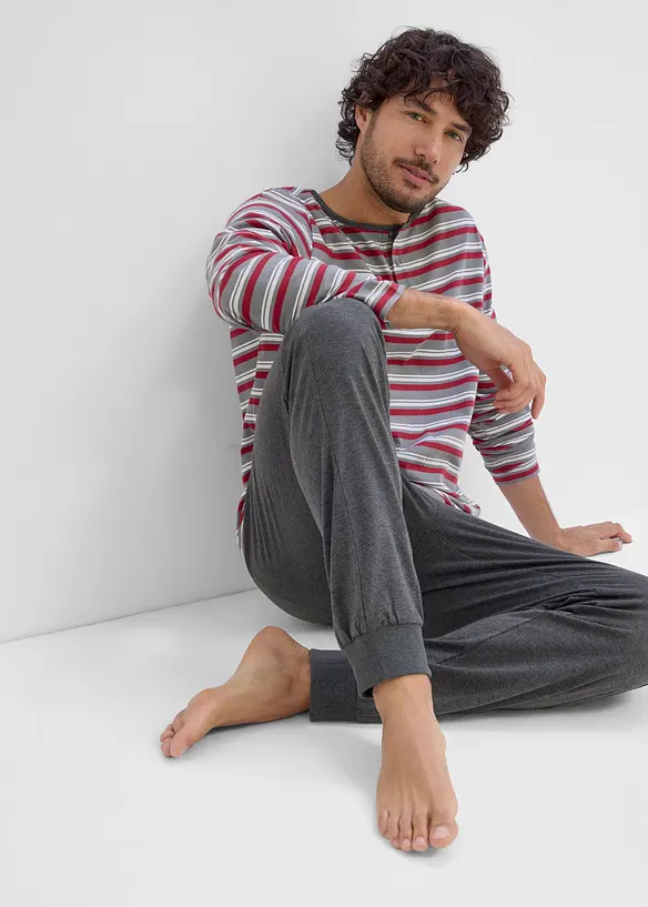 Pigiama in puro cotone, bonprix