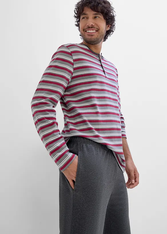Pigiama in puro cotone, bonprix