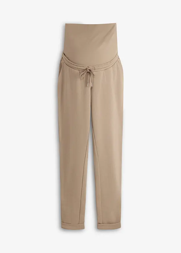 Pantaloni da jogging pr&eacute;maman comodi in cotone biologico, bonprix