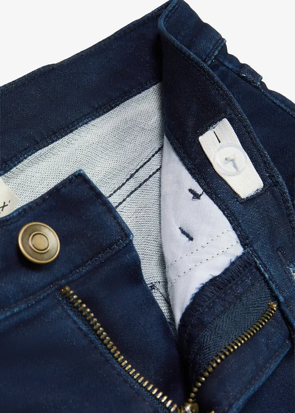 Jeans skinny super elasticizzati, vita media, bonprix