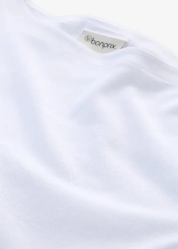 Maglia a maniche lunghe in puro cotone biologico, bonprix