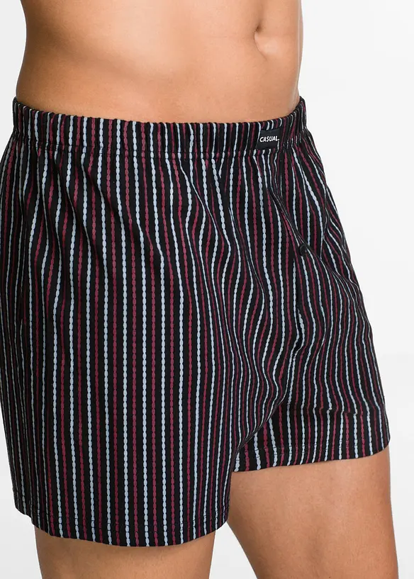 Boxer larghi in jersey di cotone (pacco da 3), bonprix