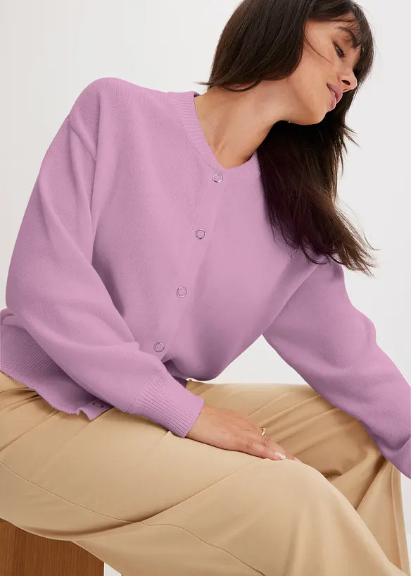 Cardigan in puro cotone, bonprix