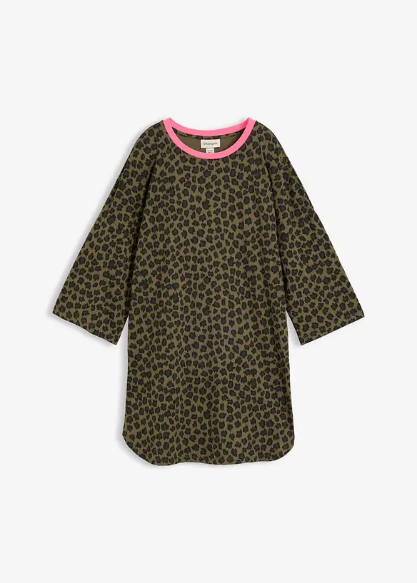 Maglia lunga oversize in puro cotone biologico, bonprix
