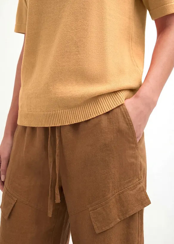 Maglione in filato fine di puro cotone biologico, bonprix
