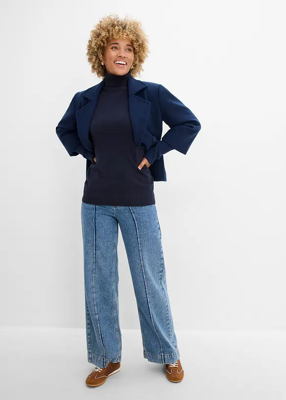Maglione a collo alto, bonprix
