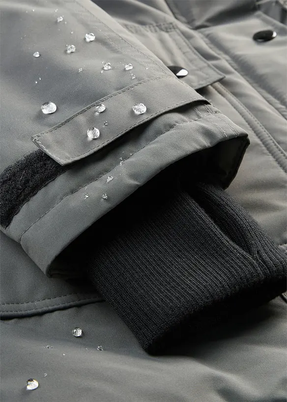 Giubbotto tecnico outdoor impermeabile con cappuccio, bonprix