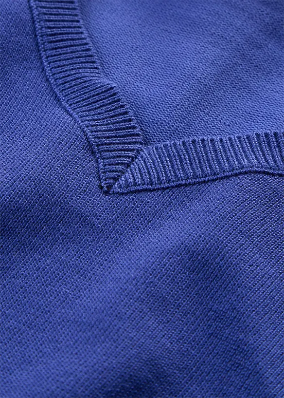 Maglione in filato fine con maniche a palloncino, bonprix