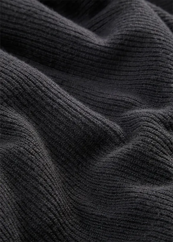 Maglione lungo in misto viscosa, bonprix