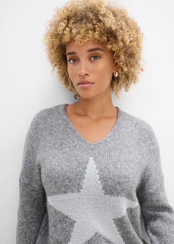 Maglione con stella, bonprix