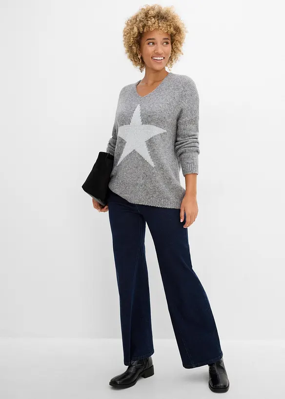 Maglione con stella, bonprix