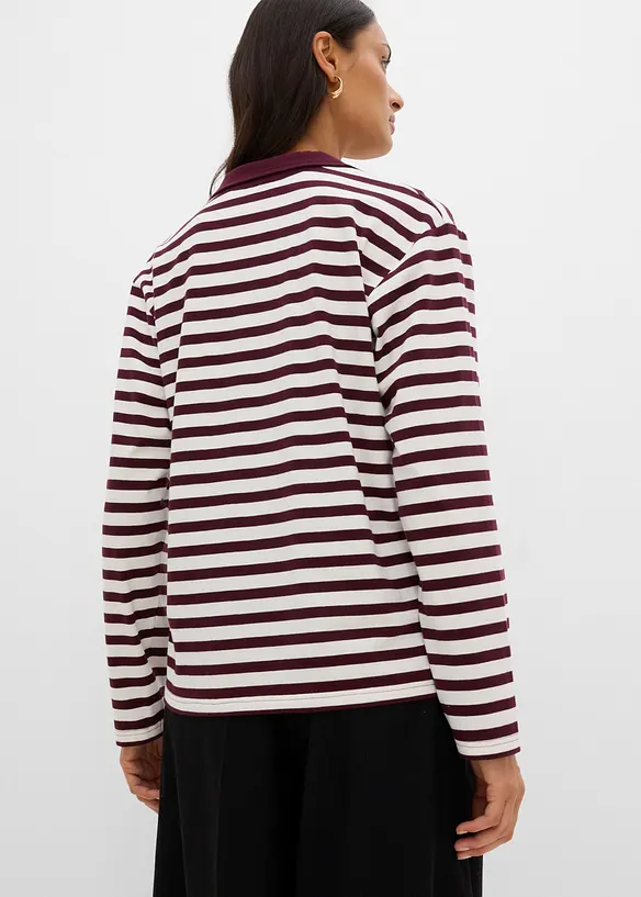Polo 2 in 1 con scollo a V, bonprix