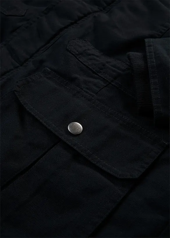 Parka invernale con cappuccio in teddy, bonprix