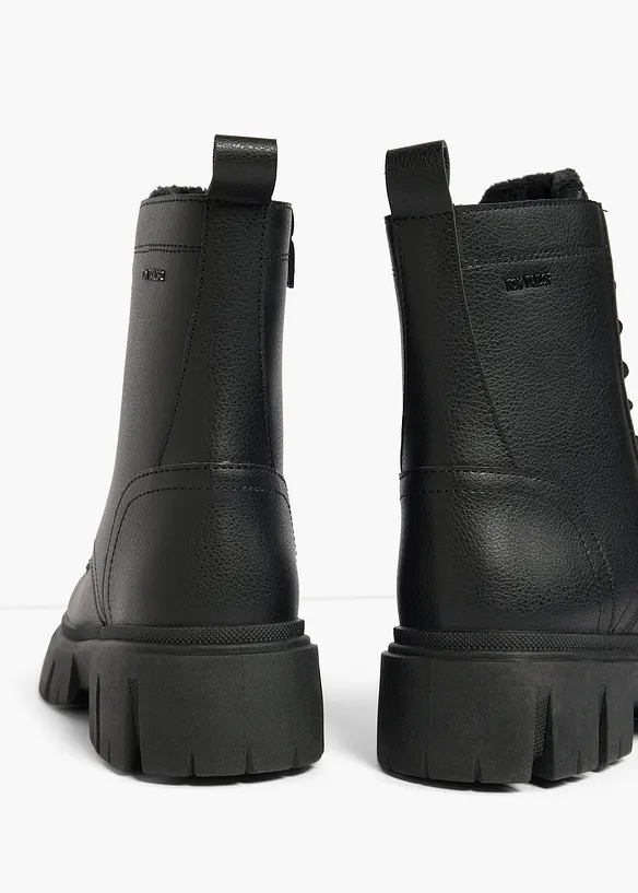 Anfibi Tom Tailor con suola profilata, Tom Tailor