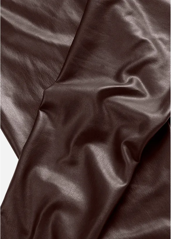 Leggings termici in similpelle, bonprix