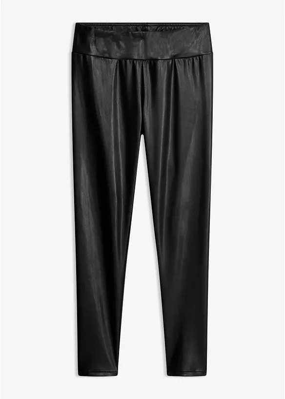 Leggings termici in similpelle, bonprix