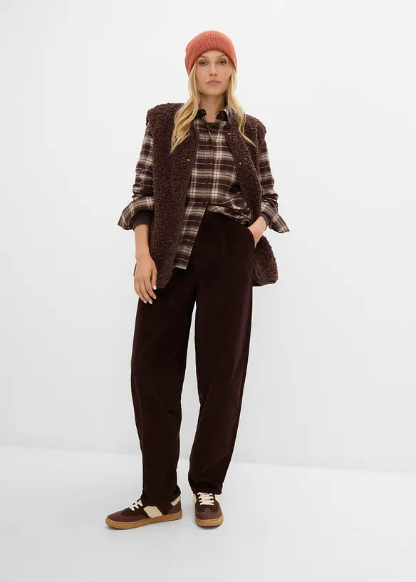 Gilet teddy, bonprix