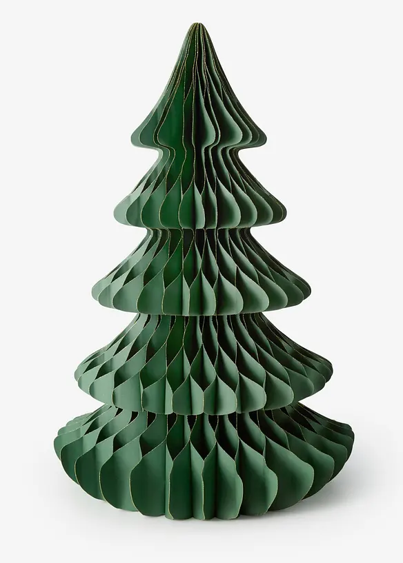 Decorazione di carta a forma di albero di Natale, bonprix