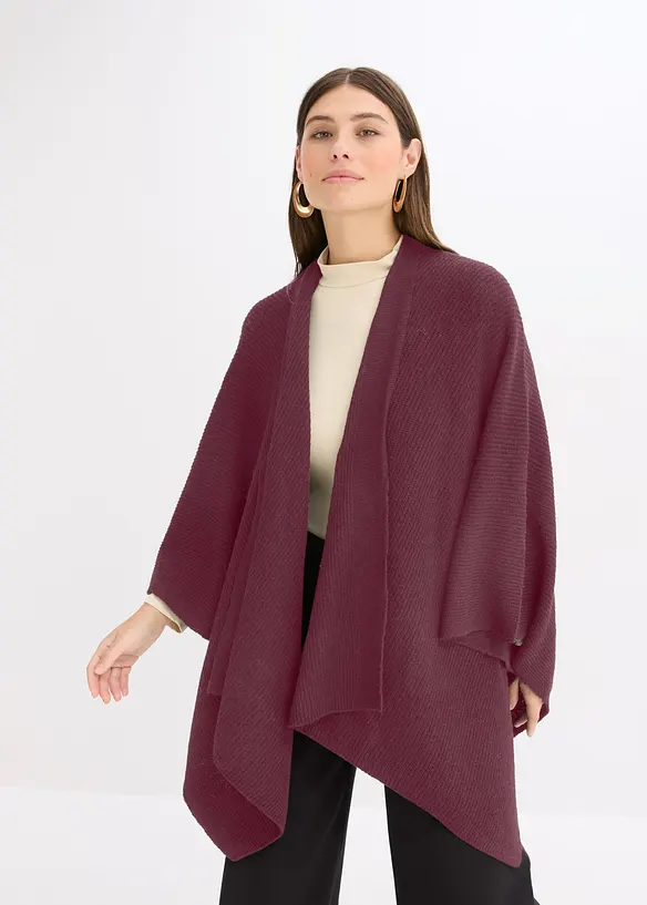 Poncho morbido, bonprix