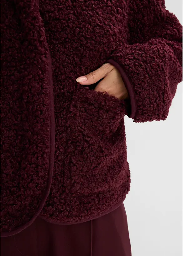 Giacca teddy leggermente imbottita, bonprix
