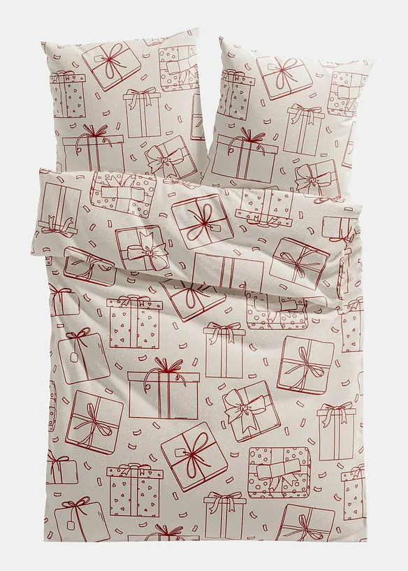 Biancheria da letto in flanella di misto cotone, bonprix