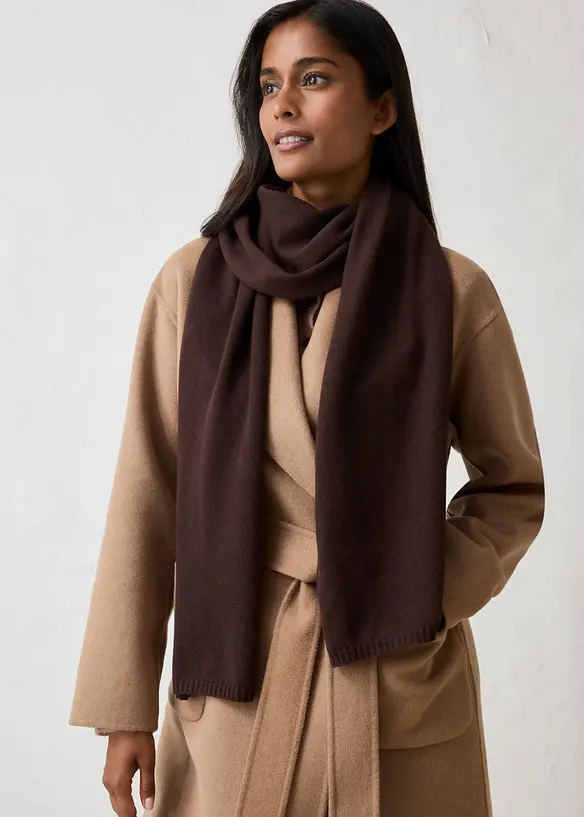 Sciarpa in filato fine con lana merino, bonprix
