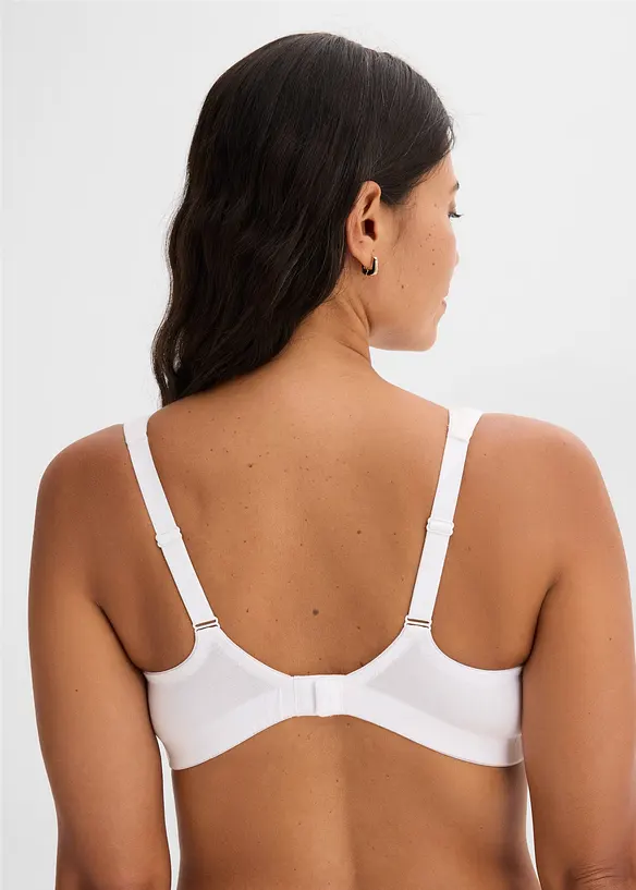 Reggiseno senza ferretto  con cotone biologico (pacco da 2), bonprix