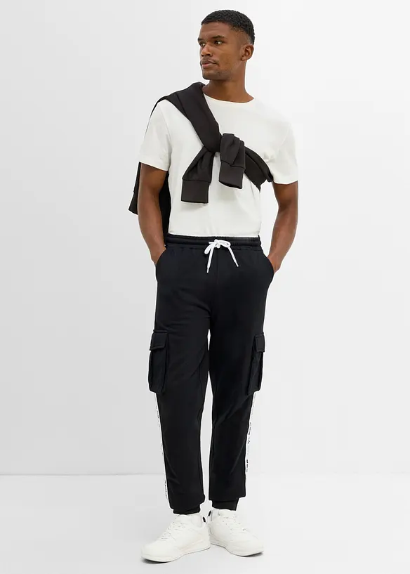 Pantaloni da jogging in puro cotone biologico, bonprix