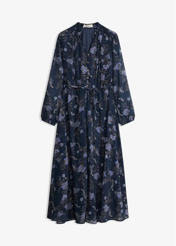 Abito midi di chiffon, bonprix