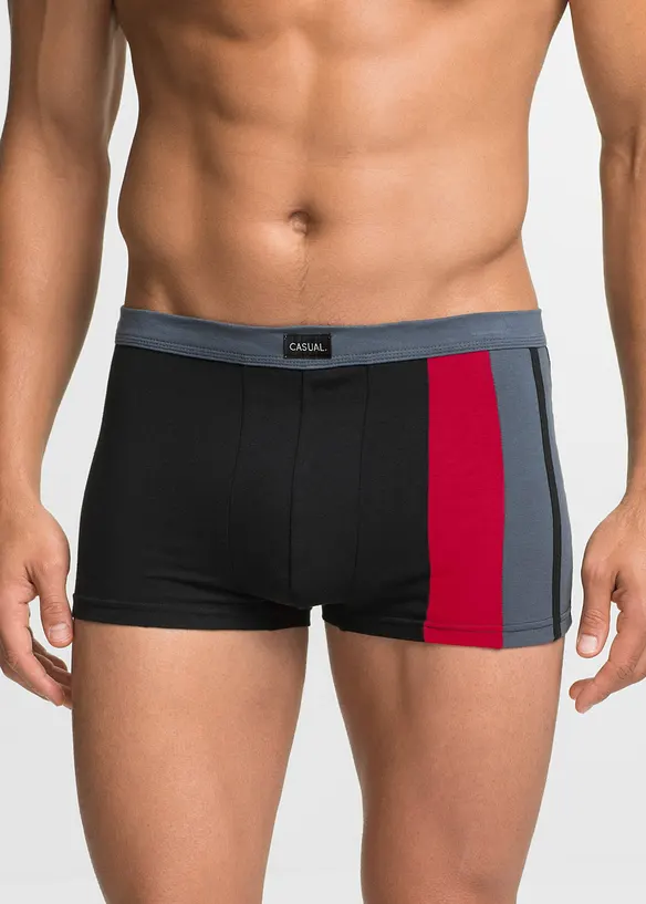 Boxer aderenti con cotone (pacco da 3), bonprix