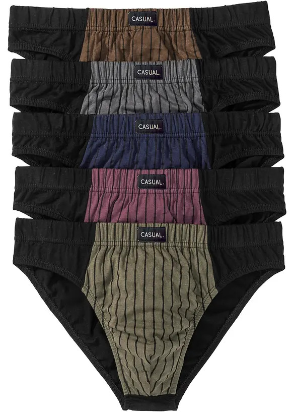 Slip in cotone morbido (pacco da 5), bonprix