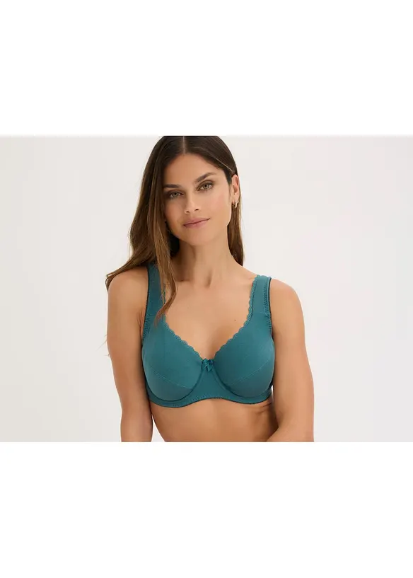 Reggiseno con ferretto e cotone biologico morbido (pacco da 3), bonprix