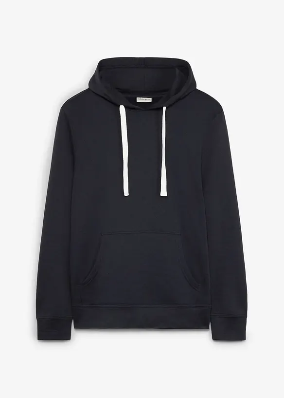 Felpa con cappuccio in puro cotone, bonprix
