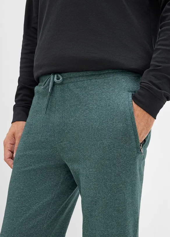 Pantaloni da jogging con tasche zippate, bonprix