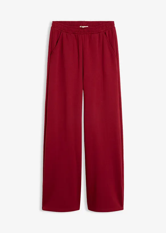 Pantaloni in felpa di misto cotone, bonprix