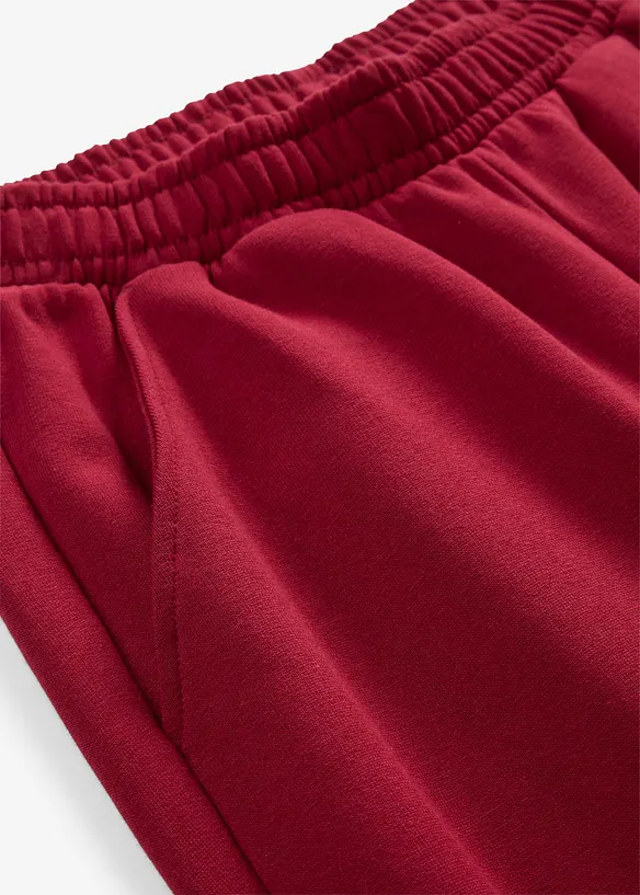 Pantaloni in felpa di misto cotone, bonprix