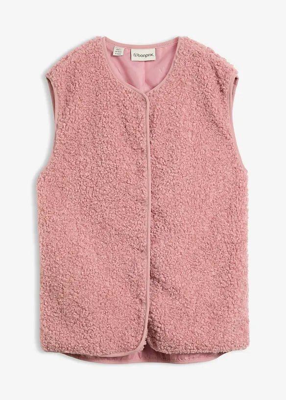Gilet teddy, bonprix
