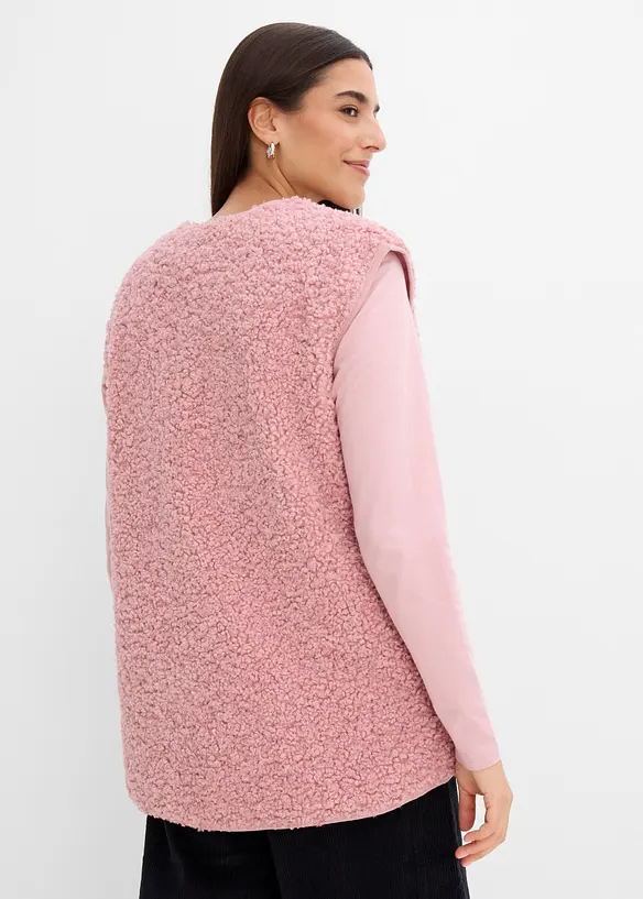 Gilet teddy, bonprix