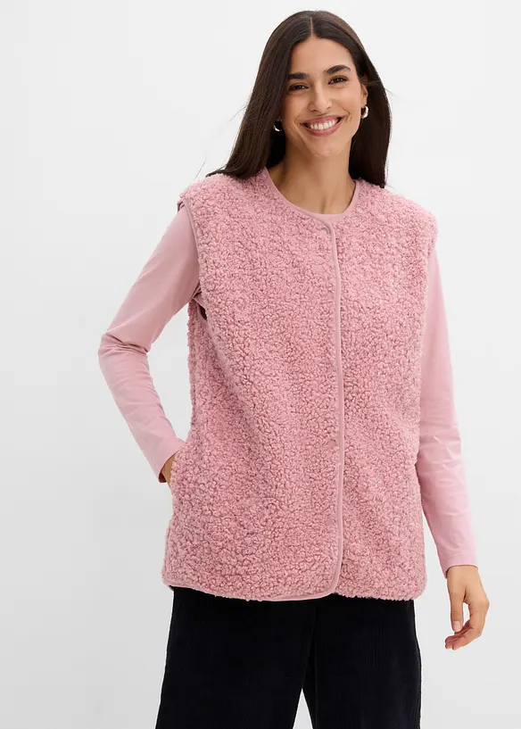Gilet teddy, bonprix
