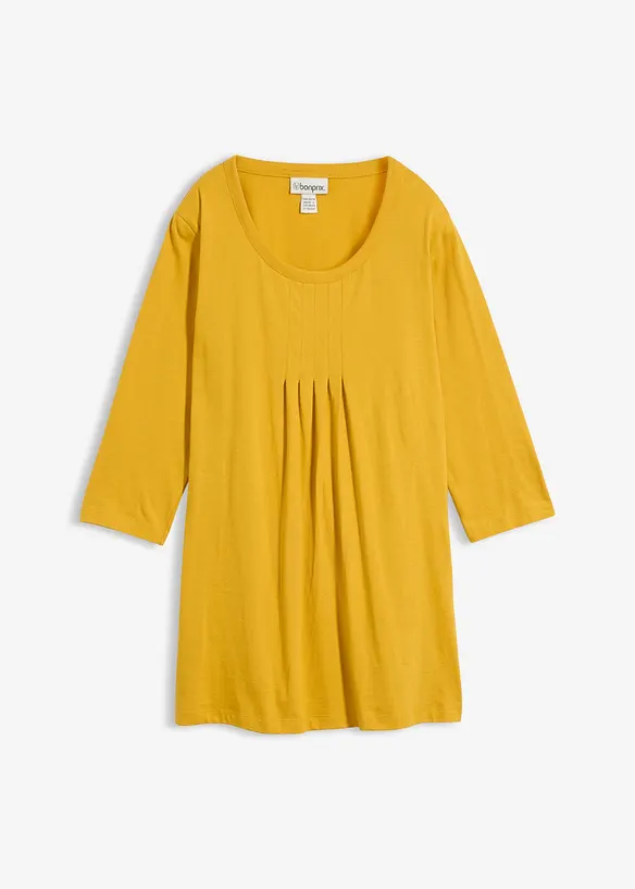 Maglia lunga in puro cotone, bonprix