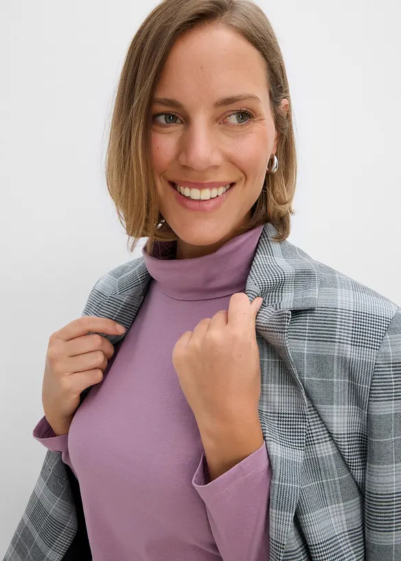 Maglia a maniche lunghe in misto cotone biologico, bonprix
