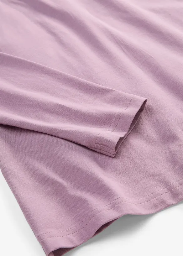 Maglia a maniche lunghe in misto cotone biologico, bonprix