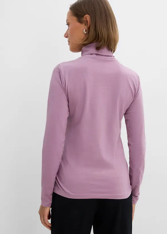 Maglia a maniche lunghe in misto cotone biologico, bonprix