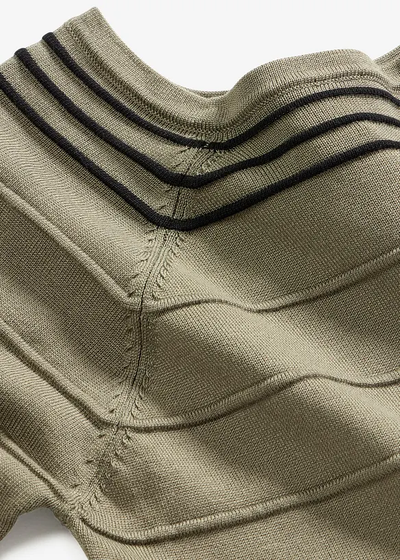 Abito in maglia di misto viscosa morbido, bonprix