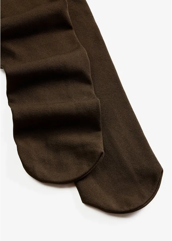 Collant termici con morbido pile, 140 den, bonprix